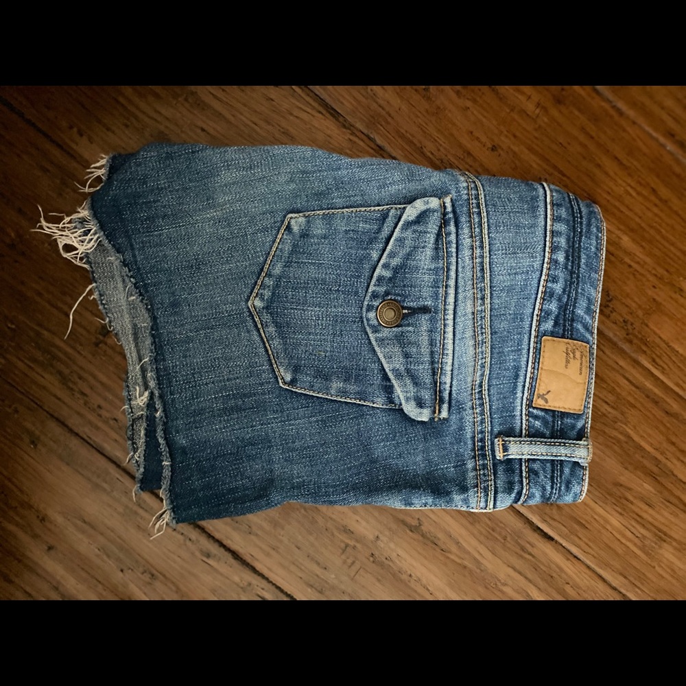 Dark Blue Jean Shorts